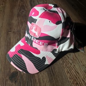 Pink camo John Beer hat